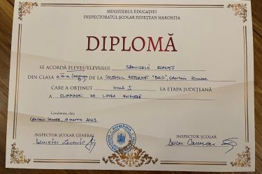 Angol tantárgyverseny